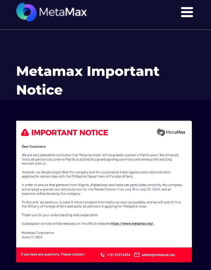 Understanding the Metamax.vip Withdrawal Problem: A Detailed Analysis
